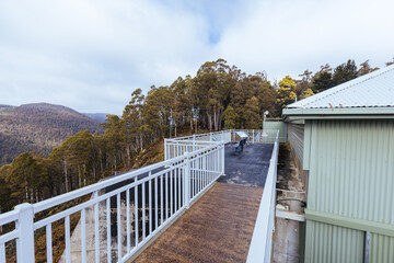 Fototapeta premium Tarraleah Power Station in Tasmania Australia