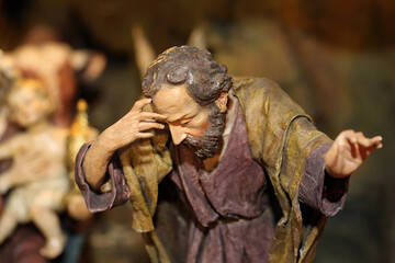 Krippenfigur, Josef