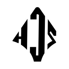 HJS logo. HJS logo letter logo design vector image. HJS letter logo design. HJS modern and creative letter logo. 3 letter logo Vector Art Stock Images.  