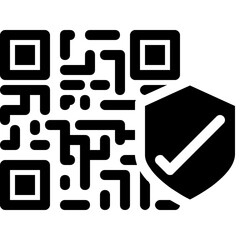 qr code protection icon
