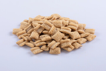 Pillow chips isolated in white background