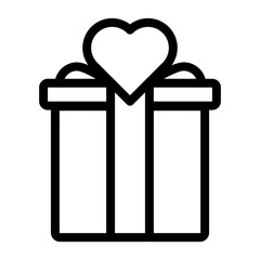 gift box with heart
