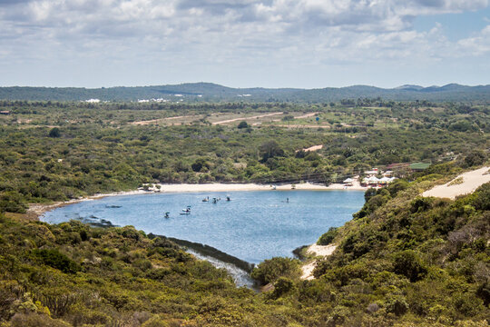 Beautiful horizon and Pitangui Lagoon