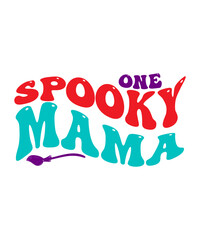 Retro Halloween Svg Bundle, Retro Witch svg, Ghost svg, Pumpkin svg, Halloween Vector, Sarcastic Svg, Silhouette, Cricut