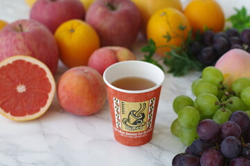 ホット　フルーツ　ジュース