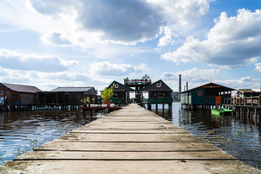 Floating village Bokod