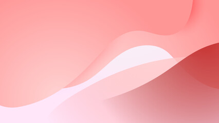 Abstract soft pastel pink and white gradient liquid wave abstract background