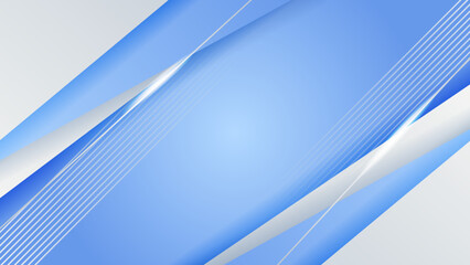 Simple white abstract light blue and white contrast background. Modern blue white abstract presentation background with corporate concept