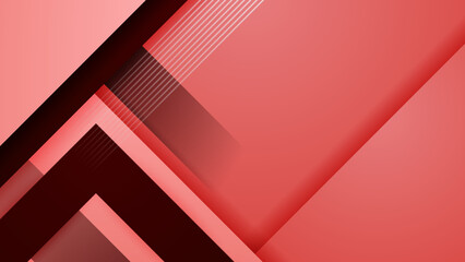 Modern soft light red and black contrast gradient background. Red gradient color soft texture rippled as abstract smooth wave decorative background