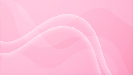 Abstract pink wave curve background