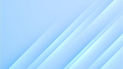 Fototapeta premium Abstract light blue and white gradient minimal background. Modern trendy fresh color for presentation design, flyer, social media cover, web banner, tech banner