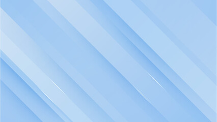 Obraz premium Abstract light blue and white gradient minimal background. Modern trendy fresh color for presentation design, flyer, social media cover, web banner, tech banner