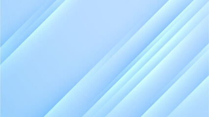 Obraz premium Abstract light blue and white gradient minimal background. Modern trendy fresh color for presentation design, flyer, social media cover, web banner, tech banner