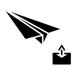 message aircraft icon