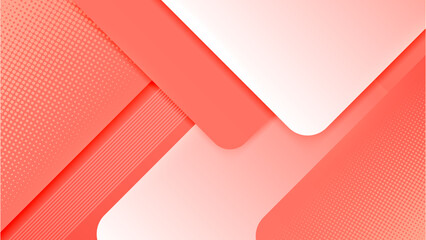 Abstract soft light red background. Abstract background geometry shine and layer element vector for presentation design. Suit for business, corporate, institution, party, festive, seminar, and talks.