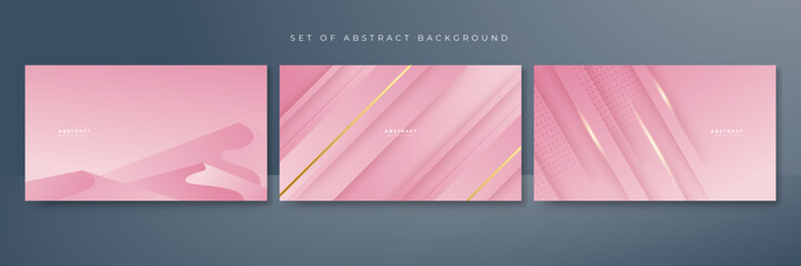 Fototapeta premium Abstract pink background