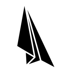 Fototapeta premium message aircraft icon