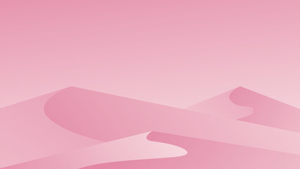 Obraz premium Abstract pink minimal background with geometric shape, light, stripe, wave, curve, triangle, and circle. Valentine's day concept background. Vector illustration.