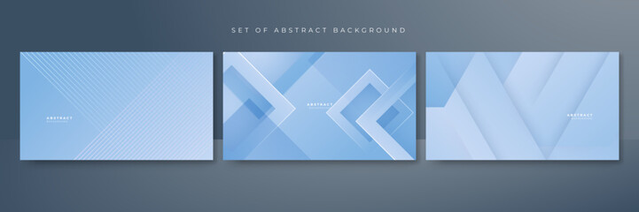 Light blue background with area for graphic elements or text. Minimal light blue background. Simple vector graphic pattern