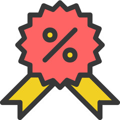 badge ribbon icon