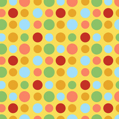 seamless pattern with circles
