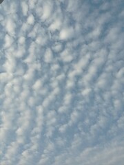 blue sky with clouds