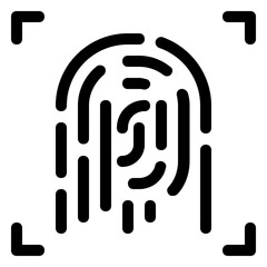 fingerprint icon