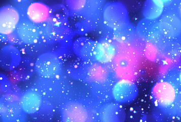 Obraz premium 背景素材_キラキラ_宇宙