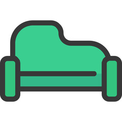 sofa armchair icon