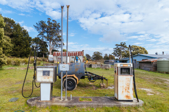 Herrick Gas Pump in Tasmania Australia