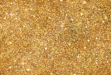 背景素材_ラメグリッター_金
