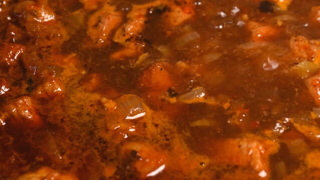  Hungarian goulash in a macro view