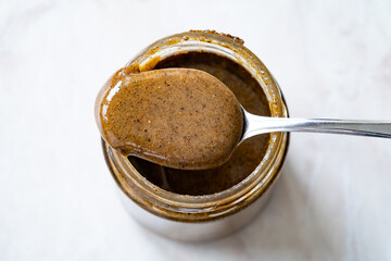 Pine Conifer Herbal Mixed Paste Healer Cure with Spoon and Bowl.