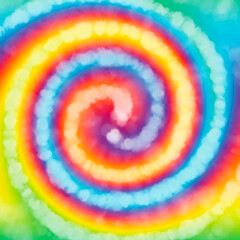 Watercolor rainbow colorful paint background.