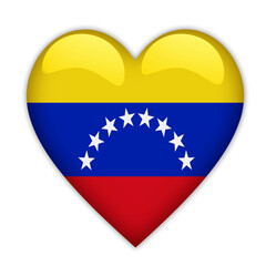 Venezuela Flag Love Symbol