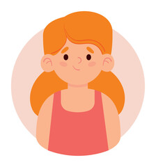 girl with hair red avatar