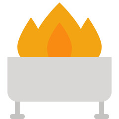 fire grill icon