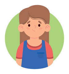 little girl avatar