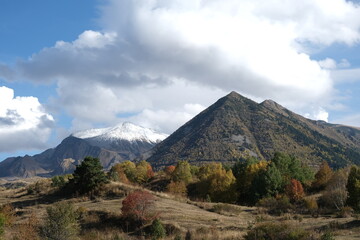 Fototapeta premium Colorful Trees in Autumn Season.artvin