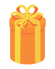 yellow gift box