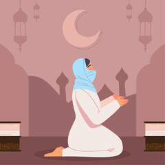 praying woman muslim culture