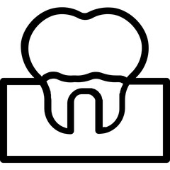 decay tooth icon