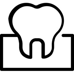 tooth dental icon