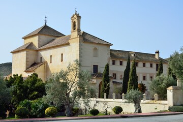 Fototapeta na wymiar Antiguo Convento de la Magdalena, cerca de Antequera, Málaga, Andalucía, España