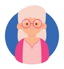 older woman avatar