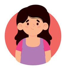 woman with black hair avatar