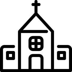 church building icon