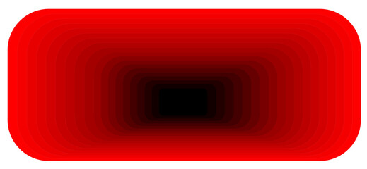 Fototapeta premium perspective géométrique rectangles en dégradé rouge et noir sur fond blanc