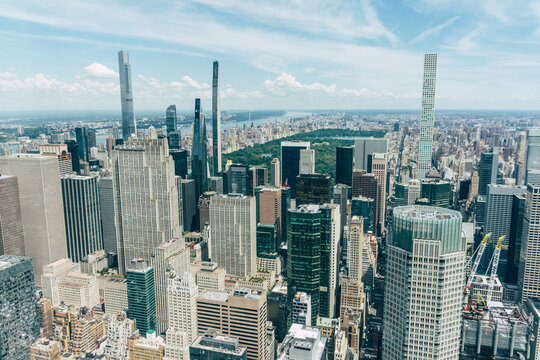 Fotos de la ciudad de Nueva York desde lo alto del Summit.