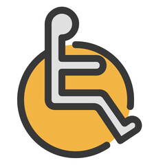 disabled wheelchair icon